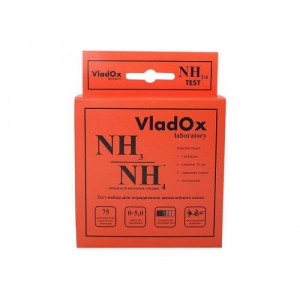 VladOx NH3/4 тест - профессиональный набор для измерения концентрации аммонийного азота купить в магазине Долина Аквариумов