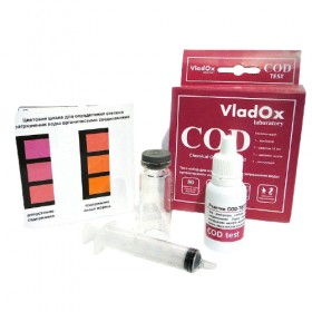 VladOx COD тест - профессиональный набор для измерения концетрации органических соединений купить в магазине Долина Аквариумов