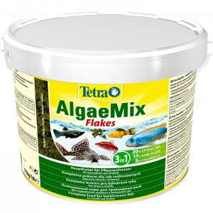 Tetra Algae Mix хлопья растительные 10л купить в магазине Долина Аквариумов